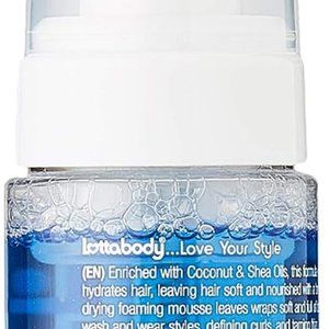 Coconut Oil and Shea Wrap Me Foaming Curl Mousse by Lotta Body